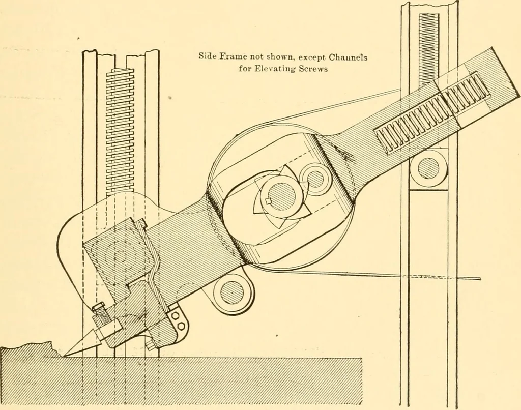 An illustration from Engineering reminiscences contributed to "Power" and "American machinist", 1908, leaf 34