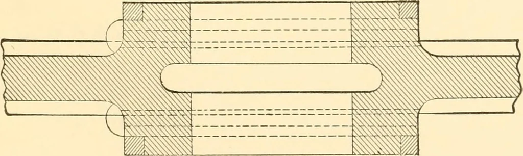 An illustration from Engineering reminiscences contributed to "Power" and "American machinist", 1908, leaf 356