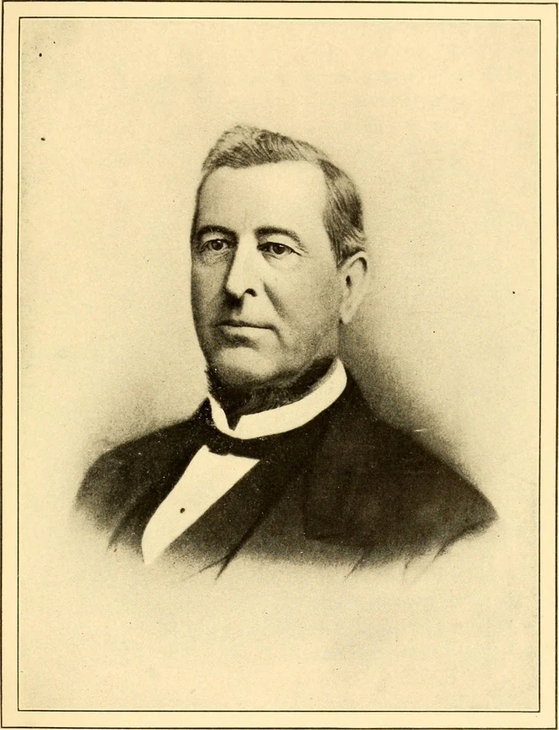 An illustration from Engineering reminiscences contributed to "Power" and "American machinist", 1908, leaf 412