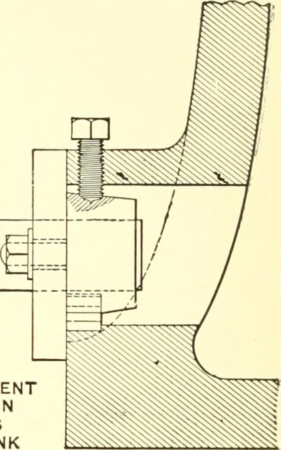 An illustration from Engineering reminiscences contributed to "Power" and "American machinist", 1908, leaf 83