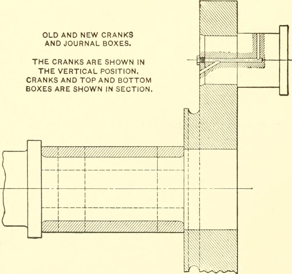 An illustration from Engineering reminiscences contributed to "Power" and "American machinist", 1908, leaf 85