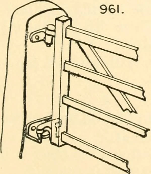 An illustration from The engineer's sketch-book of mechanical movements, devices, appliances, contrivances and details employed in the design and construction of machinery for every purpose;, 1902, leaf 125
