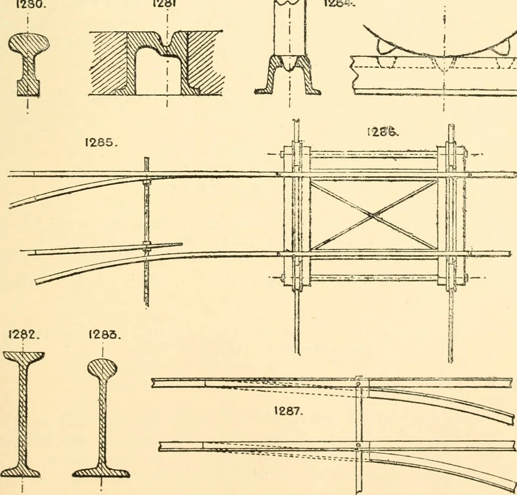 An illustration from The engineer's sketch-book of mechanical movements, devices, appliances, contrivances and details employed in the design and construction of machinery for every purpose;, 1902, leaf 163