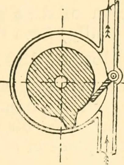 An illustration from The engineer's sketch-book of mechanical movements, devices, appliances, contrivances and details employed in the design and construction of machinery for every purpose;, 1902, leaf 169