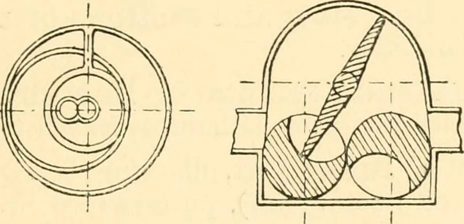 An illustration from The engineer's sketch-book of mechanical movements, devices, appliances, contrivances and details employed in the design and construction of machinery for every purpose;, 1902, leaf 169