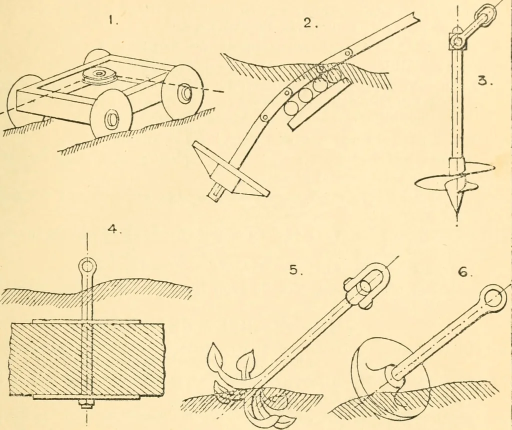 An illustration from The engineer's sketch-book of mechanical movements, devices, appliances, contrivances and details employed in the design and construction of machinery for every purpose;, 1902, leaf 17