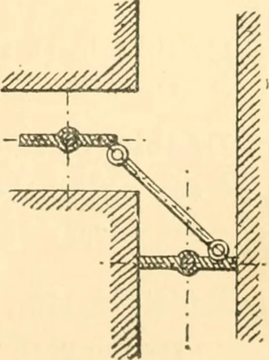 An illustration from The engineer's sketch-book of mechanical movements, devices, appliances, contrivances and details employed in the design and construction of machinery for every purpose;, 1902, leaf 207