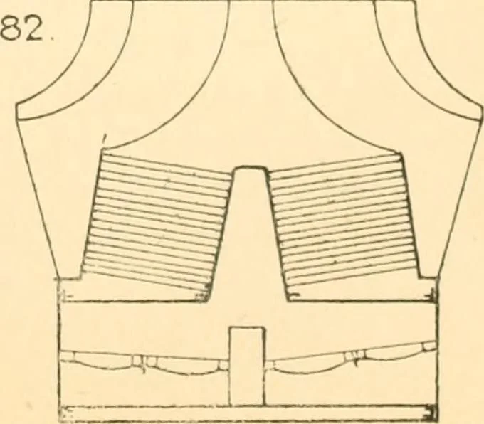 An illustration from The engineer's sketch-book of mechanical movements, devices, appliances, contrivances and details employed in the design and construction of machinery for every purpose;, 1902, leaf 25