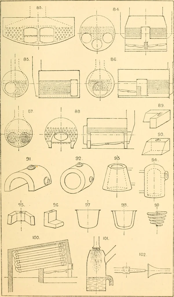 An illustration from The engineer's sketch-book of mechanical movements, devices, appliances, contrivances and details employed in the design and construction of machinery for every purpose;, 1902, leaf 27