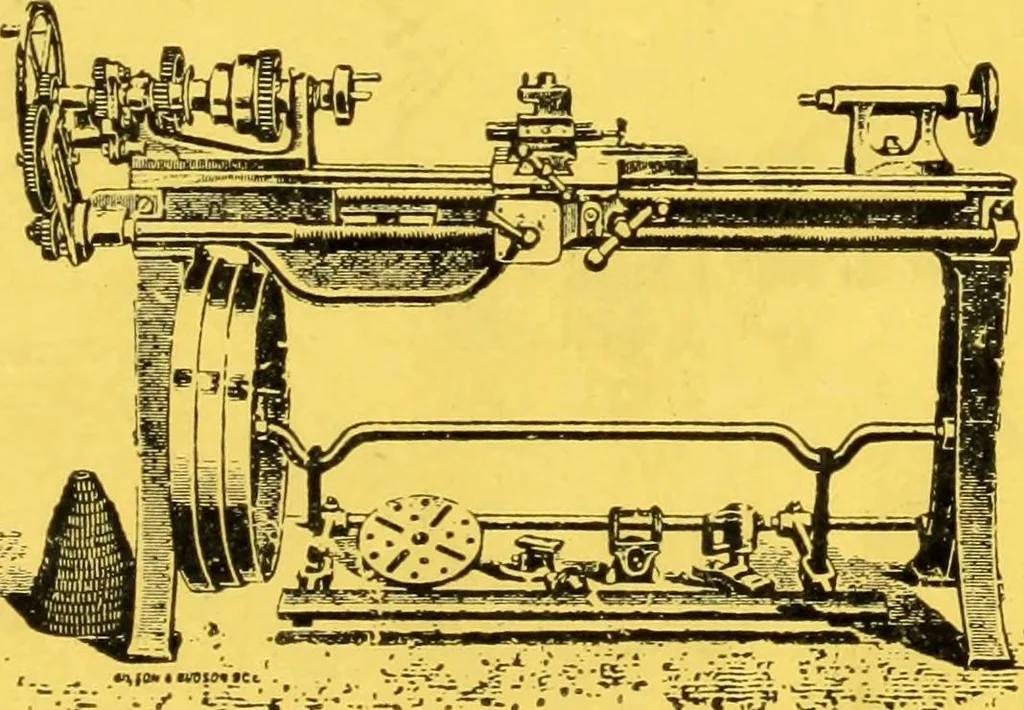 An illustration from The engineer's sketch-book of mechanical movements, devices, appliances, contrivances and details employed in the design and construction of machinery for every purpose;, 1902, leaf 378