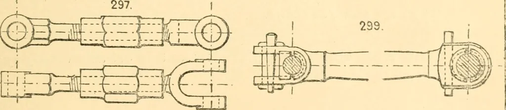 An illustration from The engineer's sketch-book of mechanical movements, devices, appliances, contrivances and details employed in the design and construction of machinery for every purpose;, 1902, leaf 49