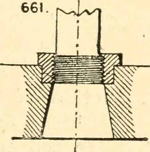 An illustration from The engineer's sketch-book of mechanical movements, devices, appliances, contrivances and details employed in the design and construction of machinery for every purpose;, 1902, leaf 95