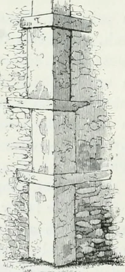 An illustration from An attempt to discriminate the styles of architecture in England : from the Conquest to the Reformation : with a sketch of the Grecian and Roman orders, 1862, leaf 101