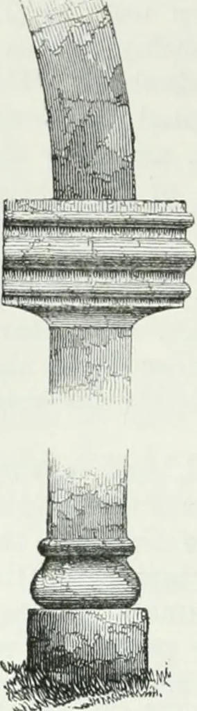 An illustration from An attempt to discriminate the styles of architecture in England : from the Conquest to the Reformation : with a sketch of the Grecian and Roman orders, 1862, leaf 111