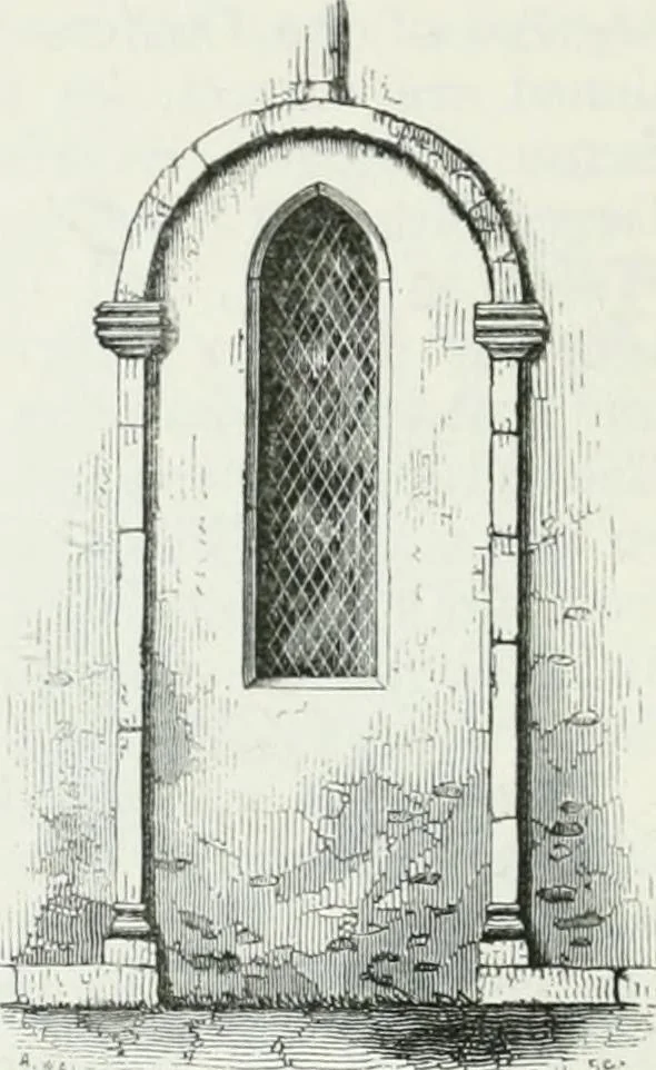 An illustration from An attempt to discriminate the styles of architecture in England : from the Conquest to the Reformation : with a sketch of the Grecian and Roman orders, 1862, leaf 111