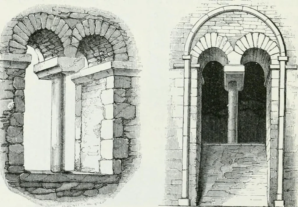 An illustration from An attempt to discriminate the styles of architecture in England : from the Conquest to the Reformation : with a sketch of the Grecian and Roman orders, 1862, leaf 113
