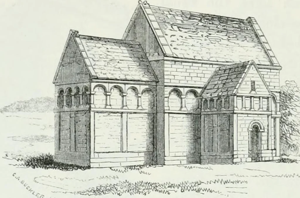 An illustration from An attempt to discriminate the styles of architecture in England : from the Conquest to the Reformation : with a sketch of the Grecian and Roman orders, 1862, leaf 115