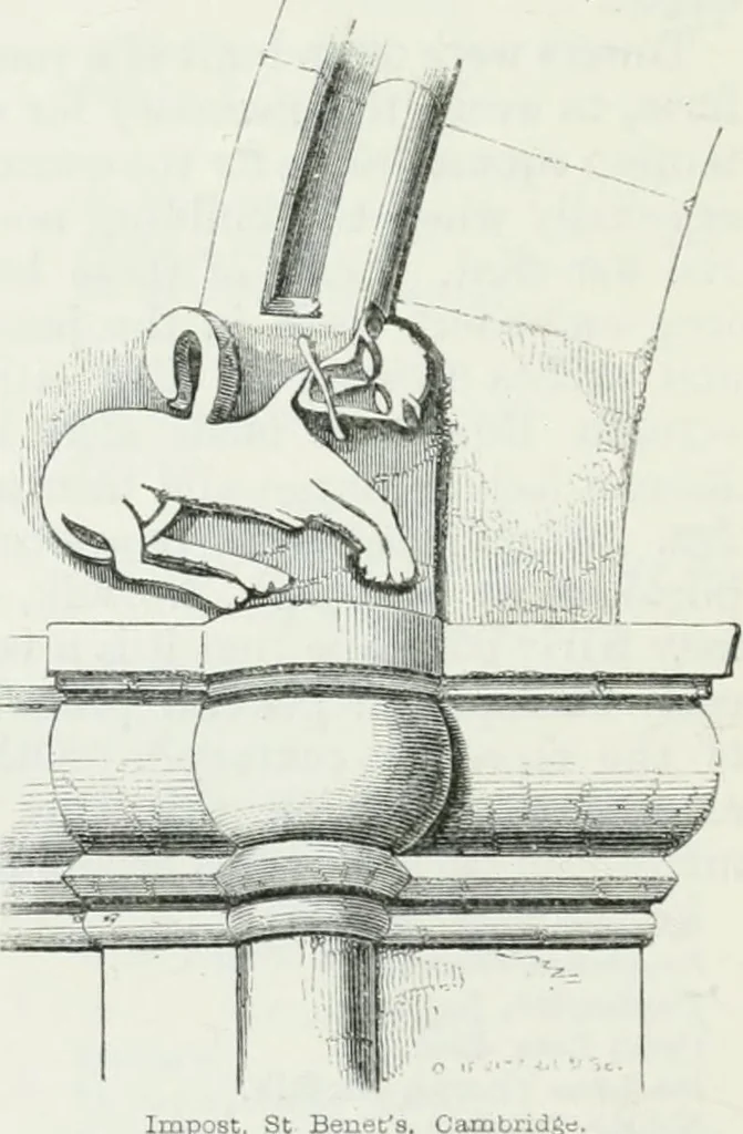 An illustration from An attempt to discriminate the styles of architecture in England : from the Conquest to the Reformation : with a sketch of the Grecian and Roman orders, 1862, leaf 119