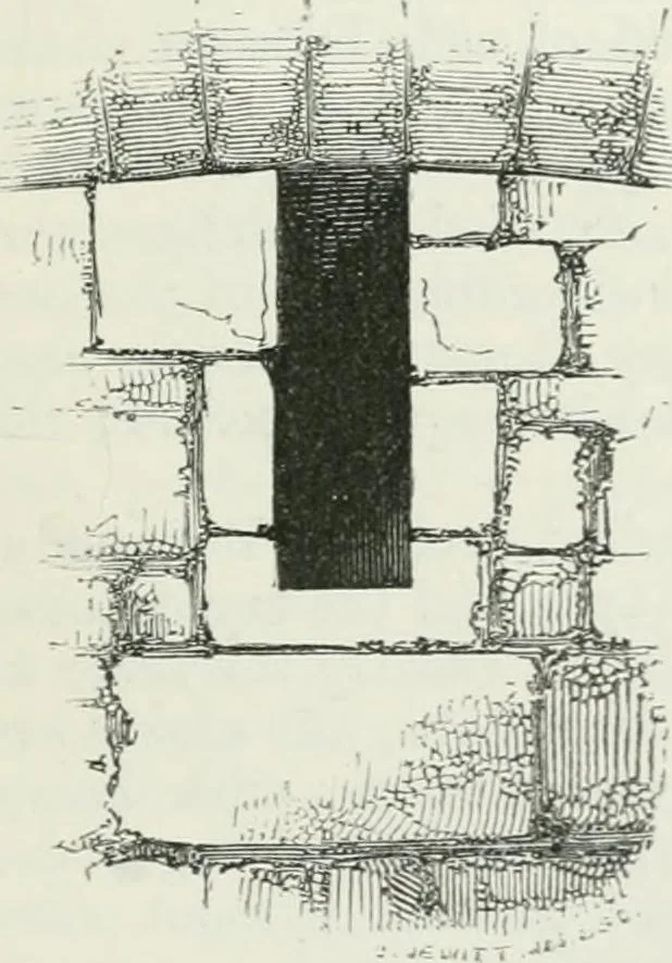 An illustration from An attempt to discriminate the styles of architecture in England : from the Conquest to the Reformation : with a sketch of the Grecian and Roman orders, 1862, leaf 122