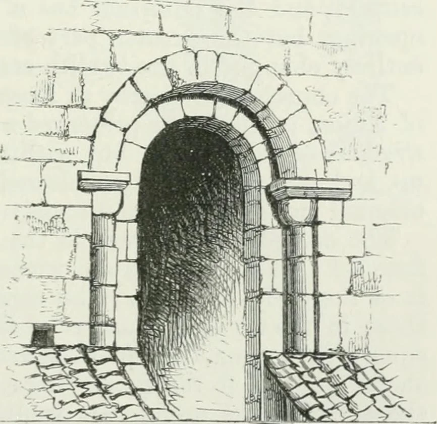 An illustration from An attempt to discriminate the styles of architecture in England : from the Conquest to the Reformation : with a sketch of the Grecian and Roman orders, 1862, leaf 122