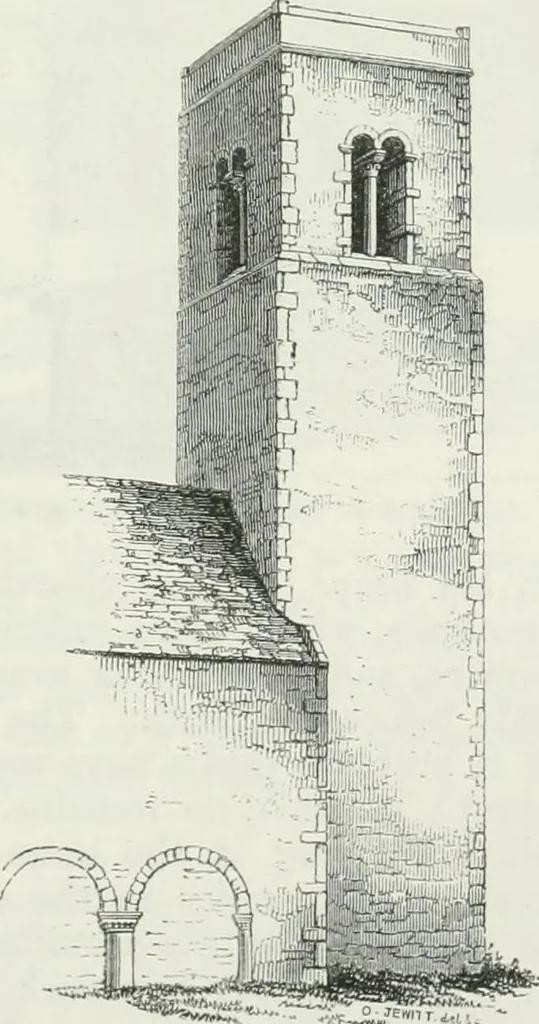 An illustration from An attempt to discriminate the styles of architecture in England : from the Conquest to the Reformation : with a sketch of the Grecian and Roman orders, 1862, leaf 124