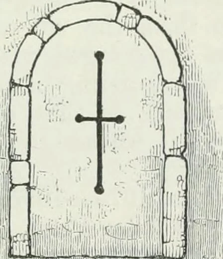 An illustration from An attempt to discriminate the styles of architecture in England : from the Conquest to the Reformation : with a sketch of the Grecian and Roman orders, 1862, leaf 128