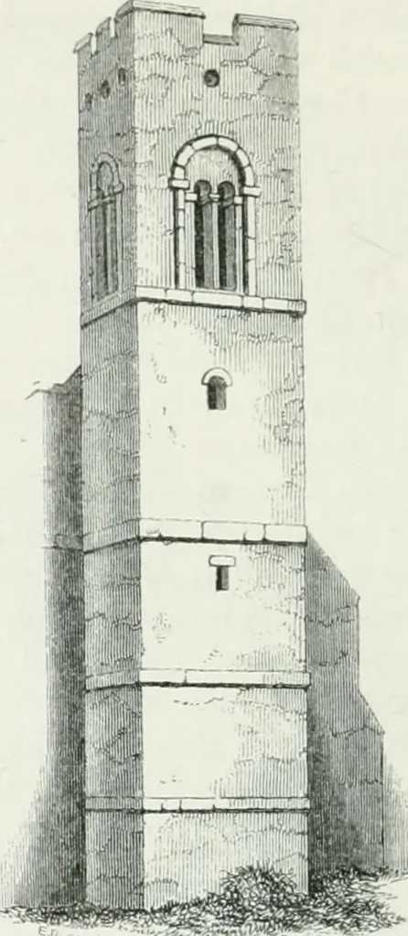 An illustration from An attempt to discriminate the styles of architecture in England : from the Conquest to the Reformation : with a sketch of the Grecian and Roman orders, 1862, leaf 129