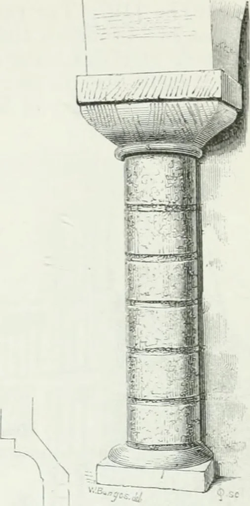 An illustration from An attempt to discriminate the styles of architecture in England : from the Conquest to the Reformation : with a sketch of the Grecian and Roman orders, 1862, leaf 131