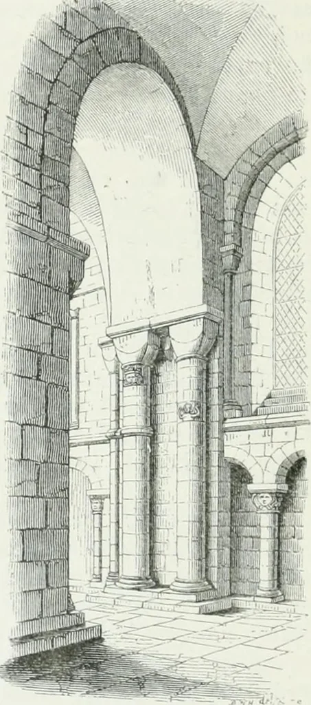 An illustration from An attempt to discriminate the styles of architecture in England : from the Conquest to the Reformation : with a sketch of the Grecian and Roman orders, 1862, leaf 133