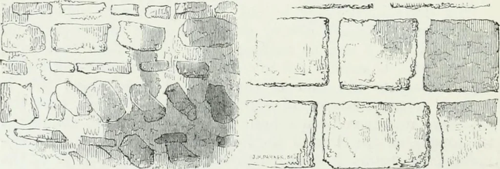 An illustration from An attempt to discriminate the styles of architecture in England : from the Conquest to the Reformation : with a sketch of the Grecian and Roman orders, 1862, leaf 135