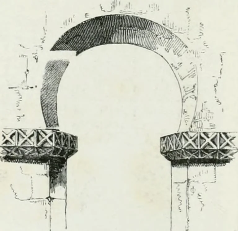 An illustration from An attempt to discriminate the styles of architecture in England : from the Conquest to the Reformation : with a sketch of the Grecian and Roman orders, 1862, leaf 143