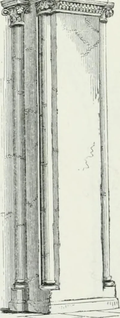 An illustration from An attempt to discriminate the styles of architecture in England : from the Conquest to the Reformation : with a sketch of the Grecian and Roman orders, 1862, leaf 147