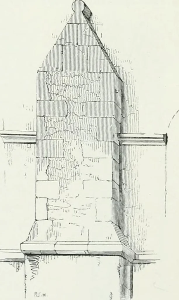 An illustration from An attempt to discriminate the styles of architecture in England : from the Conquest to the Reformation : with a sketch of the Grecian and Roman orders, 1862, leaf 149