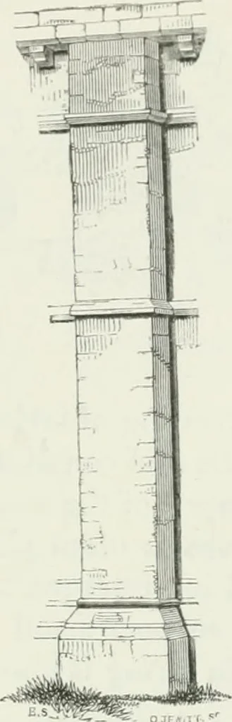 An illustration from An attempt to discriminate the styles of architecture in England : from the Conquest to the Reformation : with a sketch of the Grecian and Roman orders, 1862, leaf 150
