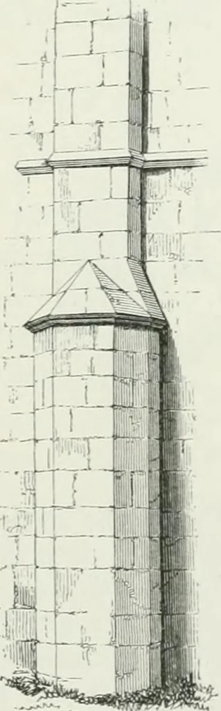 An illustration from An attempt to discriminate the styles of architecture in England : from the Conquest to the Reformation : with a sketch of the Grecian and Roman orders, 1862, leaf 150