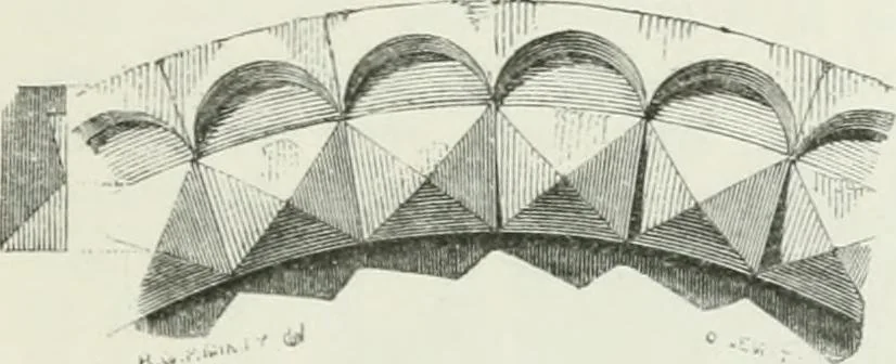 An illustration from An attempt to discriminate the styles of architecture in England : from the Conquest to the Reformation : with a sketch of the Grecian and Roman orders, 1862, leaf 154