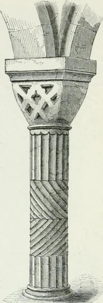 An illustration from An attempt to discriminate the styles of architecture in England : from the Conquest to the Reformation : with a sketch of the Grecian and Roman orders, 1862, leaf 159