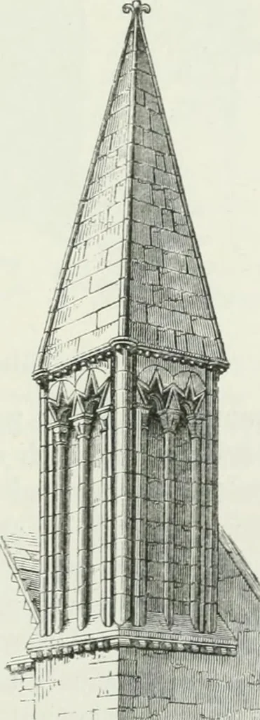 An illustration from An attempt to discriminate the styles of architecture in England : from the Conquest to the Reformation : with a sketch of the Grecian and Roman orders, 1862, leaf 164