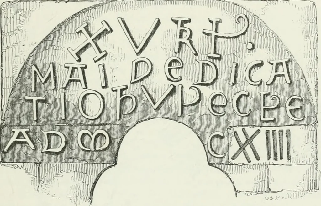 An illustration from An attempt to discriminate the styles of architecture in England : from the Conquest to the Reformation : with a sketch of the Grecian and Roman orders, 1862, leaf 188