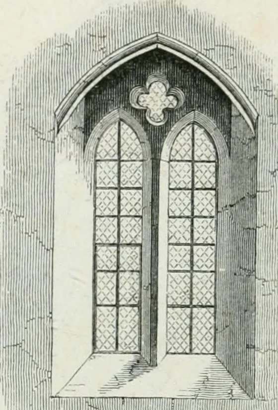 An illustration from An attempt to discriminate the styles of architecture in England : from the Conquest to the Reformation : with a sketch of the Grecian and Roman orders, 1862, leaf 225