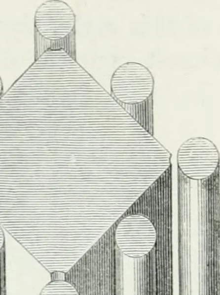 An illustration from An attempt to discriminate the styles of architecture in England : from the Conquest to the Reformation : with a sketch of the Grecian and Roman orders, 1862, leaf 235