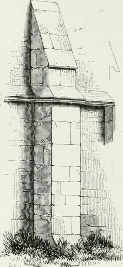 An illustration from An attempt to discriminate the styles of architecture in England : from the Conquest to the Reformation : with a sketch of the Grecian and Roman orders, 1862, leaf 241