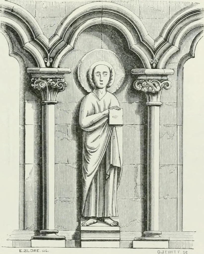 An illustration from An attempt to discriminate the styles of architecture in England : from the Conquest to the Reformation : with a sketch of the Grecian and Roman orders, 1862, leaf 246