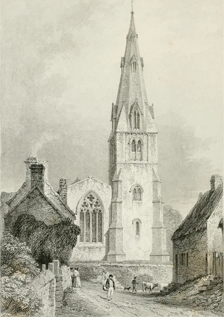 An illustration from An attempt to discriminate the styles of architecture in England : from the Conquest to the Reformation : with a sketch of the Grecian and Roman orders, 1862, leaf 253
