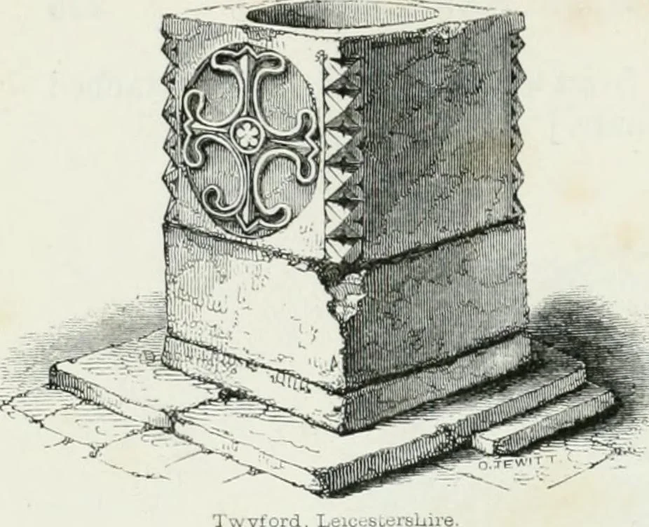 An illustration from An attempt to discriminate the styles of architecture in England : from the Conquest to the Reformation : with a sketch of the Grecian and Roman orders, 1862, leaf 271