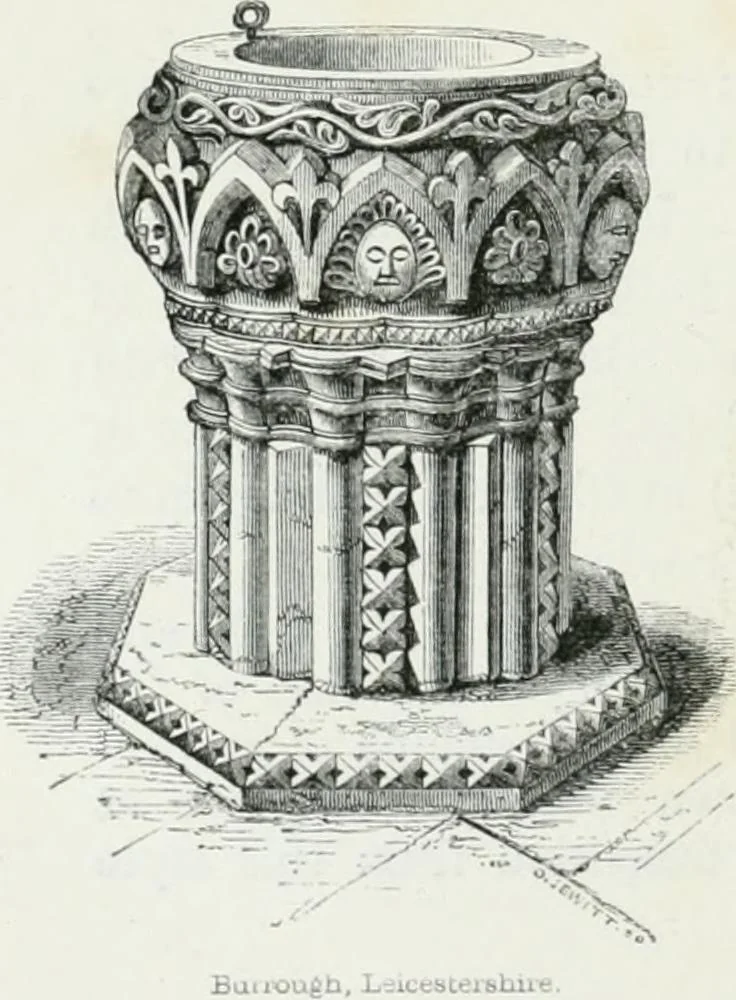 An illustration from An attempt to discriminate the styles of architecture in England : from the Conquest to the Reformation : with a sketch of the Grecian and Roman orders, 1862, leaf 271