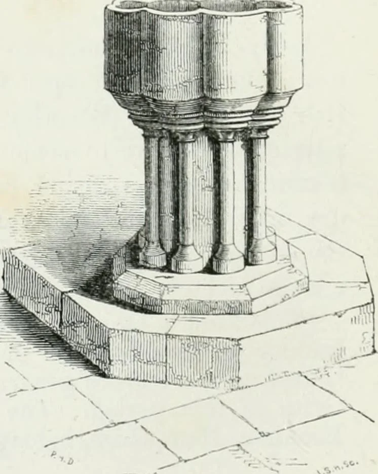 An illustration from An attempt to discriminate the styles of architecture in England : from the Conquest to the Reformation : with a sketch of the Grecian and Roman orders, 1862, leaf 271