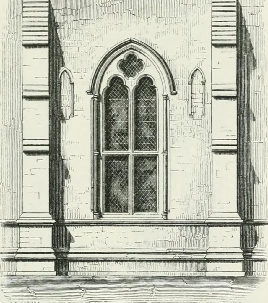 An illustration from An attempt to discriminate the styles of architecture in England : from the Conquest to the Reformation : with a sketch of the Grecian and Roman orders, 1862, leaf 294