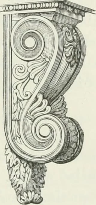 An illustration from An attempt to discriminate the styles of architecture in England : from the Conquest to the Reformation : with a sketch of the Grecian and Roman orders, 1862, leaf 30