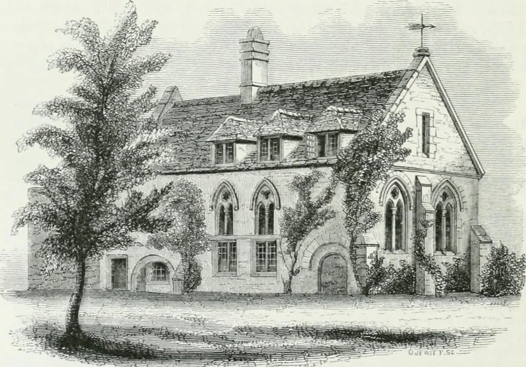 An illustration from An attempt to discriminate the styles of architecture in England : from the Conquest to the Reformation : with a sketch of the Grecian and Roman orders, 1862, leaf 305
